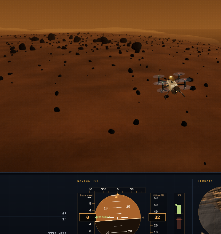 Titan, surveyed by rotorcraft
